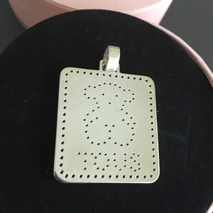 Tous Jewelry - TOUS authentic silver pendant dots teddy 38Mm Tous Jewelry - TOUS authentic silver pendant dots teddy 38Mm